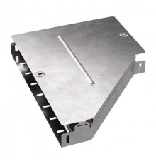 Переходник левый с крышкой Стандарт 400х200х50   PR16.0682  Промрукав