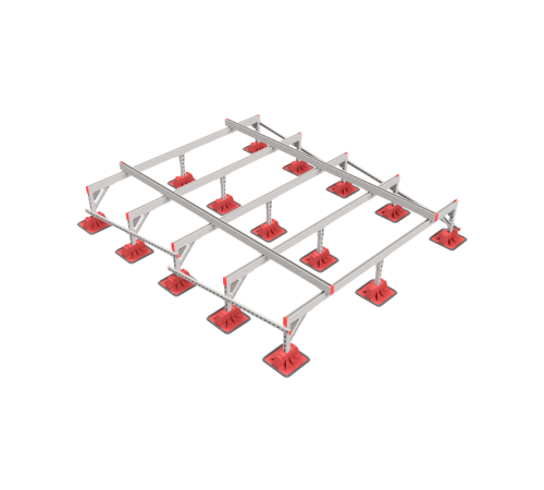 Опорная конструкция для установки оборудования TECHNORAPTOR LIGHTFOOT 2500х3000 тип 3 HD  KM-TR-LTF-SSEI-2500-3000-3 HD  КМ - профиль