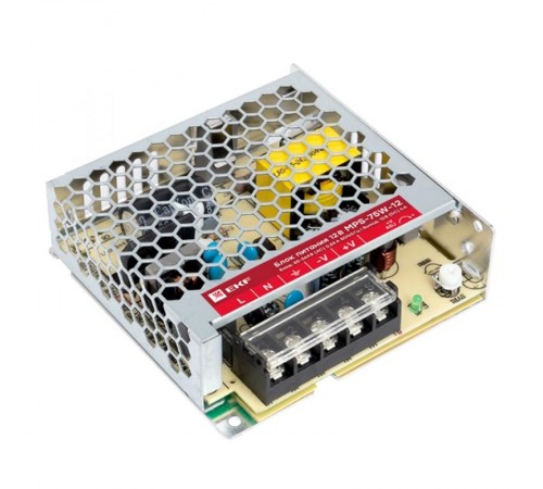 Блок питания 12В MPS-75W-12 Proxima  mps-75w-12  EKF