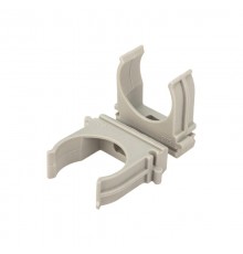 Крепеж-клипса для трубы  25 мм серая (10 шт./уп.)  28-0125-4  Rexant