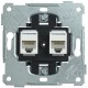 BOLERO Розетка 2-местная компьютерная RJ45 Cat5e РK10-2-Б  EKB12-01  IEK