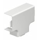 Крышка T-образной секции кабельного канала WDK 25x40 мм (ПВХ,белый) (WDK HT25040RW)  6192491  OBO Bettermann