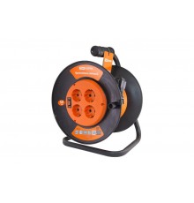 Удлинитель силовой УК10-004  (4 места/50м ПВС 2х1,0)  SQ1301-0523  TDM