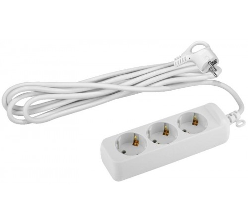 Удлинитель Россия UX-3e-1,5m Удлин-ль c заземл, 3х0,75мм2, ПВС, 3гн, 1,5м  Б0038575  ЭРА