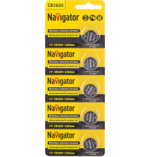 Элемент питания 94 780 NBT-CR1620-BP5 94780 Navigator