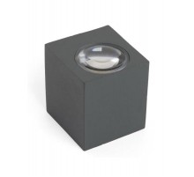 Светильник уличный светодиодный, 6W, 400Lm, 3000K, серый, DH054  48485  FERON