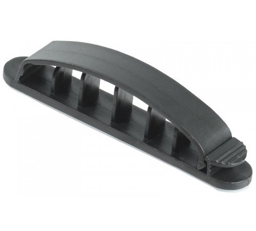 Клипса самоклеящаяся КС-5 черная (12шт)  UHP41-5-K02  IEK