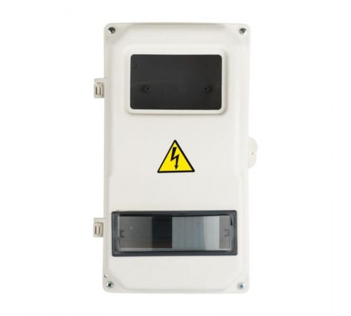 Щит учетно-распределительный пластиковый ЩУРН-П 1/8 (ВхШхГ) (366х200х117) IP55 Basic  pb-1/8-55-bas  EKF