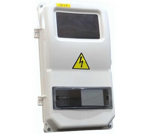 Щит учетно-распределительный пластиковый ЩУРН-П 1/8 (ВхШхГ) (366х200х117) IP55 Basic  pb-1/8-55-bas  EKF