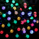 Гирлянда садовая на солнечной батарее 30 LED Шары мультицвет Solar  GS031  Gauss