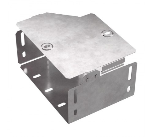 Переходник правый с крышкой Стандарт 200х150х100  PR16.0512  Промрукав