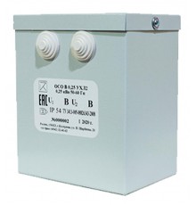 ОСО В-0,25 УХЛ2 380/24, IP54, трансформатор  ET014057  Электротехник