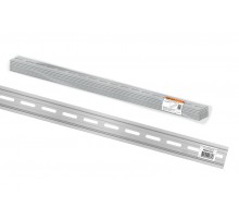 DIN-рейка алюминиевая усиленная перфорированная 35х7,5х1,5х1000мм  SQ0804-0012  TDM