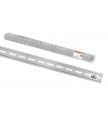 DIN-рейка алюминиевая усиленная перфорированная 35х7,5х1,5х1000мм  SQ0804-0012  TDM