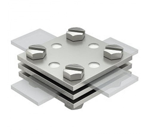 Соединитель полосы крестовой (256 DIN 30 V4A)  5314616  OBO Bettermann