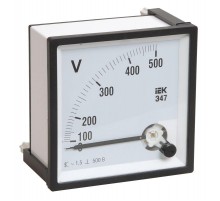 Вольтметр Э47 500В кл. точн. 1,5 96х96мм  IPV20-6-0500-E  IEK
