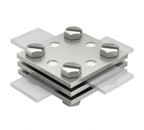 Соединитель полосы крестовой (256 DIN 30 V4A)  5314616  OBO Bettermann