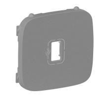 Valena ALLURE Алюминий Накладка розетки USB 3.0с подключенным разъемом  754757  Legrand