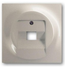 Плата цент. для 1-постовой телекоммуникац. Роз.. серия impuls. цвет шампань-металлик  1803-79  ABB