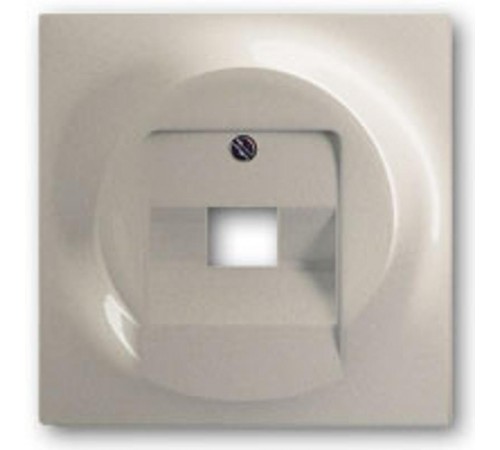 Плата цент. для 1-постовой телекоммуникац. Роз.. серия impuls. цвет шампань-металлик  1803-79  ABB