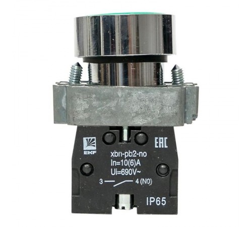 Кнопка BA31 зеленая NO IP65 PROxima  xb2-ba31-65  EKF