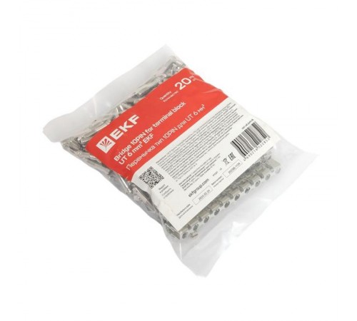 Перемычка тип 10PIN для UT 6 мм2 scr-ut-jum-6  EKF