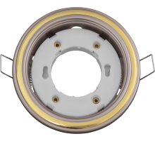 Светильник встраиваемый под лампу GX53 NGX 93 065 NGX-R10-001-GX53 (Два цвета жемчуг-золото)  93065  Navigator