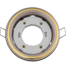 Светильник встраиваемый под лампу GX53 NGX 93 065 NGX-R10-001-GX53 (Два цвета жемчуг-золото)  93065  Navigator