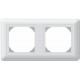 W59 Aqua Белый Рамка 2-ая IP44  KD-2B-18  SE