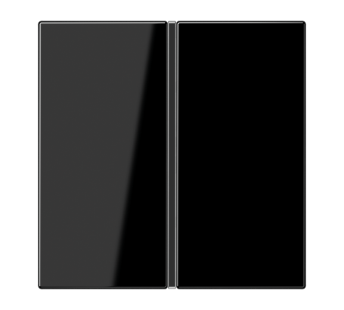 Набор клавиш для сенсорного модуля KNX, одиночный, черный  LS401TSASW  Jung