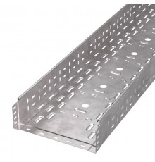 Лоток перфорированный Стандарт HDZ 300х100х3000 (0,8 мм) (6 м/уп)  PR16.1235  Промрукав