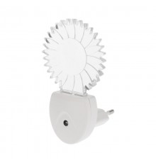 Ночник светодиодный РОМАШКА ХАМЕЛЕОН свечение мультиколор 7 цветов, 230 В  75-0318  Rexant