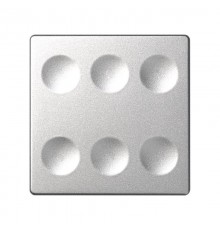 Сенсорный 6-кл выключатель с возможностью индивидуальной маркировки, алюминий  8000662-093  Simon