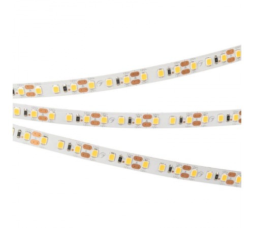 Светодиодная лента RT-A120-8mm 12V Warm3500 (14.4 W/m, IP20, 2835, 5m) (Arlight, Открытый)  028570(2)  Arlight