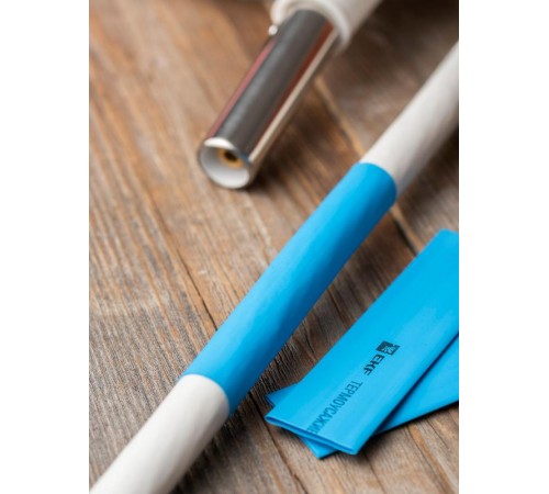 Термоусаживаемая трубка ТУТ нг 14/7 синяя EKF PROxima  tut-14-g-1m  EKF