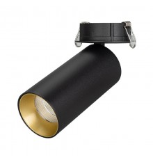 Светильник SP-POLO-BUILT-R65-8W Warm3000 (BK-GD, 40 deg)  027254  Arlight