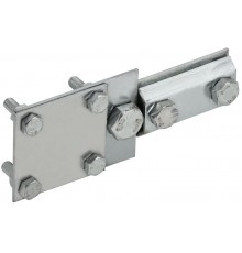 Заж. соед. контр. пр. 6-8мм-полоса 30мм оц. сталь  ZCC56-11-1-68-30  IEK