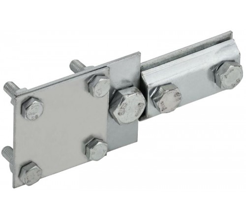 Заж. соед. контр. пр. 6-8мм-полоса 30мм оц. сталь  ZCC56-11-1-68-30  IEK