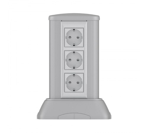 Миниколонна алюминиевая, 0.25м, цвет серый муар, RAL 9006  19524  DKC