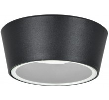 Светильник уличный 5104 потолочный GX53 IP65 черный  LT-UPU0-5104-GX53-1-K02  IEK