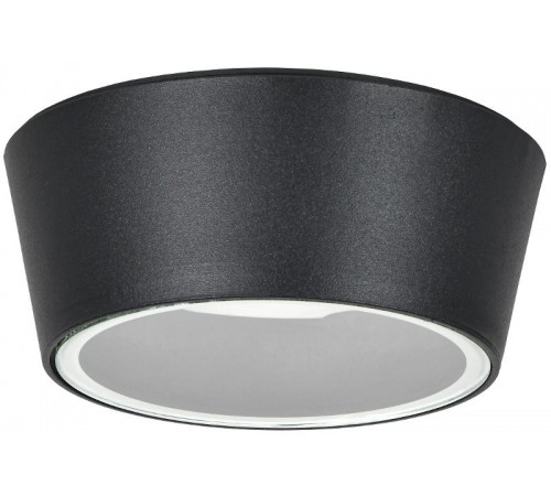 Светильник уличный 5104 потолочный GX53 IP65 черный  LT-UPU0-5104-GX53-1-K02  IEK