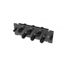 Адаптерная планка с установленными 6 x ST адаптерами,  1U  RNAP6ST1U  DKC