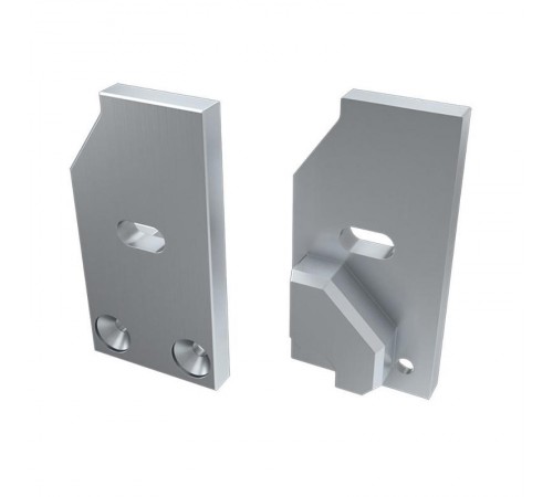 Заглушка для ALM-GLASS-6 левая с отверстием  026726  Arlight