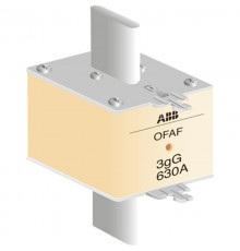 Предохранитель OFAF3H315 315A тип gG размер3, до 500В  1SCA022627R6510  ABB