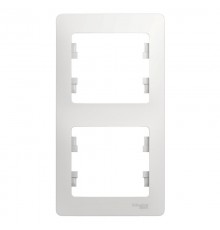 Glossa Белый Рамка 2-ая, вертикальная  GSL000106  SE