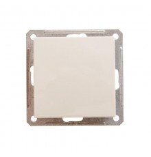 W59 Aqua Слоновая кость Переключатель 1-клавишный, 10АХ, IP44  VS610-156B-2-86  SE