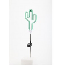 Cветильник садовый декоративный неоновый Кактус ERASF012-31 на солнечной батарее  Б0044239  ЭРА