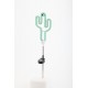 Cветильник садовый декоративный неоновый Кактус ERASF012-31 на солнечной батарее  Б0044239  ЭРА