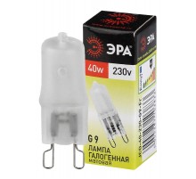 Лампа галогенная матовая 40Вт 220В G9 JCD  C0027368  ЭРА