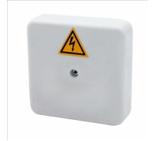 Коробка распределительная огнестойкая КРОПС-П2, IP41, 100х100х30 мм, сечением до 2,5 мм2, 4 клеммы  FRJB-KM-P2-2.5-04-КРОПС-IP41  КМ-профиль